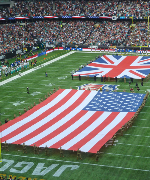 VIP hotel suites in LONDON for NFL 2025 International Series - BOOK NOW